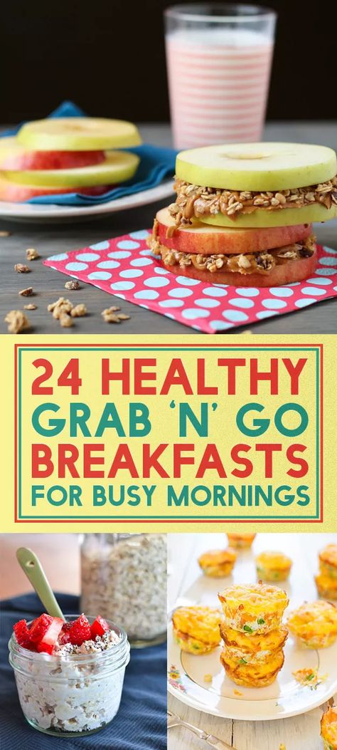 Healthy Desayunos, Healthy Breakfast On The Go, Grab N Go, Grab And Go Breakfast, Diet Vegetarian, Breakfast On The Go, Quick Healthy, Quick Breakfast, Breakfast Casserole