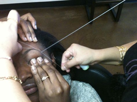 What eyebrow threading looks like Eyebrow Threading Aesthetic, Threaded Eyebrows, Eyebrow Threading, Threading Eyebrows, Threading, Eyebrows, Thread