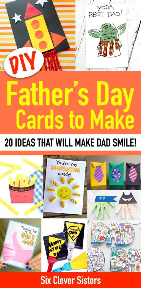 Homemade Fathers Day Card, Cards For Kids To Make, Diy Father's Day Cards, Diy Father's Day Crafts, Fathers Day Art, Non Toy Gifts, Father's Day Cards, Cards For Kids, Gifts For