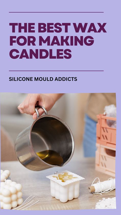 While there are many factors to consider when making candles, one critical element that often determines the success of candle creations is the choice of candle wax. In particular, when using silicone moulds, selecting the best candle wax is essential to achieve the best results. How To Put A Wick In A Candle Mold, How To Make Silicone, Candle Making For Beginners, Candle Moulds, Candles Homemade, Palm Wax Candles, Best Candle, Making Candles, Wax Molds