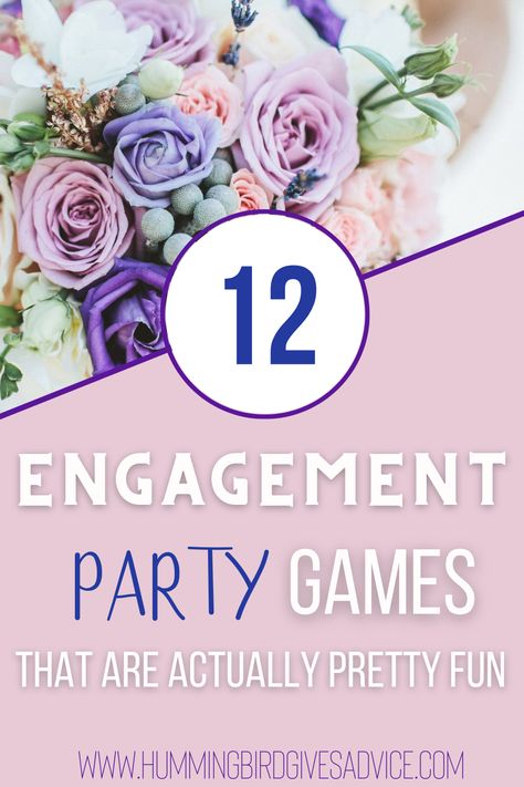 Engagement party games can liven up almost any engagement party. No, games are not a requirement at an engagement party, but games can be a great way to help wedding guests get to know each other and have fun at your engagement party. This post has ideas for your engagement party games and tips on how to make them all happen at your engagement party. // getting married // brides // grooms // engaged // planning a party // party games // bingo // scavenger hunt // newlyweds // bride // groom // Finger Food For Engagement Party, Things To Do At An Engagement Party, Games To Play At Engagement Party, Engagement Party Prizes, What To Do At An Engagement Party, Game Night Engagement Party, Engagement Party Schedule, Engagement Party Games Hilarious, Engagement Party Games Ideas