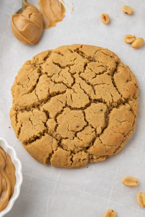 One peanut butter cookie for two (or one!) - Lifestyle of a Foodie