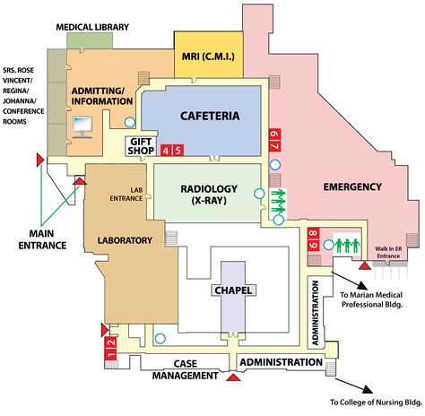 St. Elizabeth medical centre floor 1 Hospital Floor Plan Medical Center, 100 Bed Hospital Floor Plan, Hospital Architecture Design, Hospital Layout, Hospital Plan, Hospital Floor Plan, Pediatric Hospital, Medical Clinic Design, Hospital Design Architecture