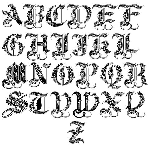 Royal Alphabet Free Stock Photo - Public Domain Pictures Royal Fonts Alphabet Letters, Royal Letters Fonts, Royal Alphabet, Blackletter Typography, Royal Font, Calligraphy Tattoo Fonts, Tattoo Lettering Alphabet, Tattoo Fonts Alphabet, Calligraphy Fonts Alphabet