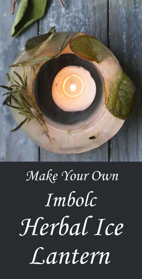 Imbolc Activities, Imbolc Decorations, Ice Lanterns, Imbolc Ritual, Lantern Diy, Pagan Crafts, Witchy Crafts, Diy Lanterns, Spring Equinox