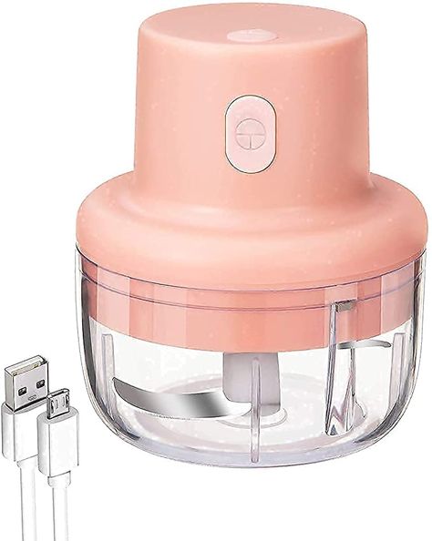 Buy CHELUSA Portable Hand Mixer Grinder Chopper Vegetable Cutter Onion Garlic Ginger Pepper Crusher Wet Dry Machine Mini Electric Chopper for Kitchen (250ML) Online at Low Prices in India - Amazon.in Electric Chopper, Meat Shredder, Garlic Chopper, Mixer Grinder, Mini Chopper, Best Kitchen Tools, Onion Chopper, Small Food Processor, Electric Foods