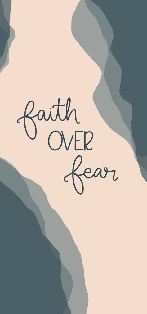 Faith over fear iPhone wallpaper God Did Wallpaper Iphone, Scriptural Wallpaper, Godly Wallpaper Iphone Faith, Wallpaper About God, Trust God Quotes Wallpaper, Cute Wallpapers For Lock Screen, Fear Of God Wallpaper, Faith Wallpaper Iphone, Aesthetic Wallpaper God