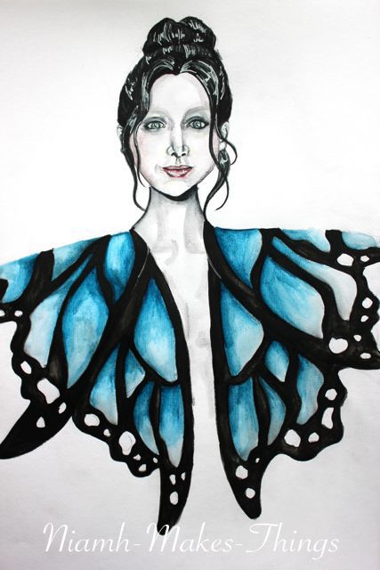 Animal Fashion Design, Butterfly Dress Illustration, Nature Inspired Fashion Illustration, Butterfly Fashion Illustration, Butterfly Fashion Design, Butterfly Dress Drawing, Butterfly Inspired Fashion, Butterfly Dress Design, Butterfly Inspired Dress