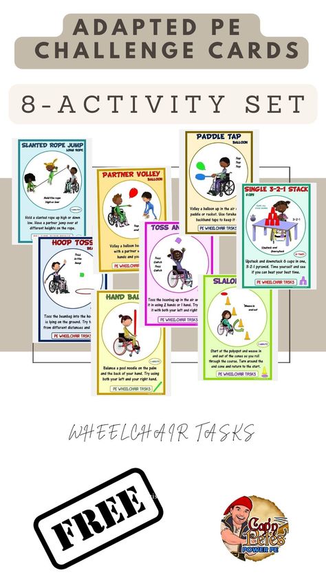 Embracing Diversity and Inclusion in Physical Education: A Guide for Educators Adaptive Pe Activities Wheelchair, Adaptive Physical Education Activities, Adaptive Pe Activities, Adaptive Activities, Pe Equipment, Adapted Pe, Adapted Physical Education, Formative And Summative Assessment, Elementary Pe