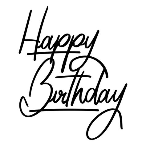 Happy Bday Letter, Happy Birthday Logo, Happy Birthday Topper, Happy Birthday Font, Birthday Vector, Happy Birthday Svg, Birthday Logo, Happy Birthday Png, Happy Birthday Text