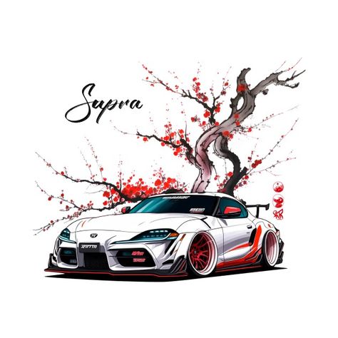 Supra MK5 - Supra - T-Shirt | TeePublic Supra Drawing, Mk5 Supra, Toyota Supra Mk5, Supra Mk5, Cars Design, Need For Speed, Fast And Furious, Car Painting, Tshirt Design