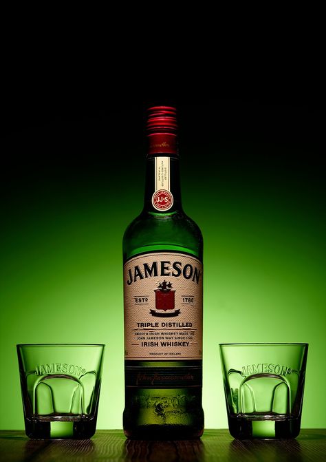 Jameson Whiskey Drinks, Jameson Bottle, Bedazzled Bottle, Kali Images, Cocktail Pictures, Jameson Whiskey, Jameson Irish Whiskey, Maa Kali, Cocktail Photography