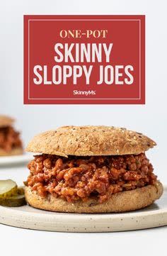 Healthy Sloppy Joes, Turkey Sloppy Joes, Sloppy Joes Recipe, Meatless Main Dishes, Sloppy Joe, Healthy Family Meals, Sloppy Joes, Ww Recipes, Classic Food