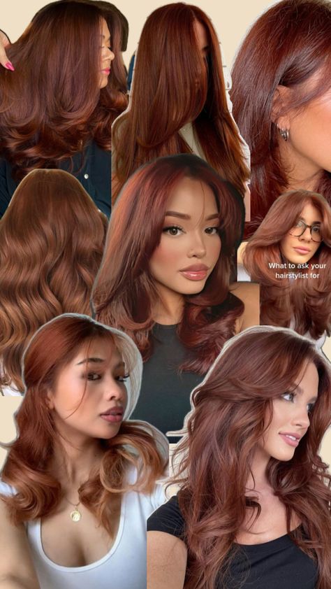 Hair Colour Tan Skin, Copper Hair On Dark Skin, Hair Color For Tan Skin, Natural Red Hair, Hair Tint, Copper Hair, Red Hair Color, Tan Skin, Cool Hair Color