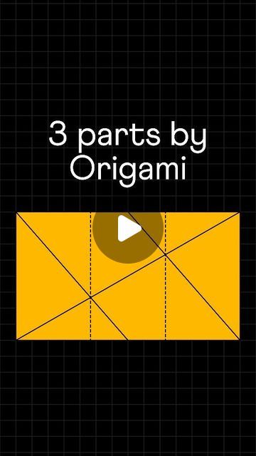 40K views · 4.8K likes | Cuemath on Instagram: "The accurate way to a fold paper in 3 parts! Actually, ANY number of parts 🤯

This origami method can be used to fold a paper in any number of parts accurately. Here we explain the math behind it which uses simple geometry and the Thales theorem, also known as the Basic Proportionality Theorem. 

#geometry #similarity #bpt #thales #triangles #origami #paperfolding #craft #art #math #parent #school #teaching #origamimath #origamiart #maths #learn" Thales Theorem, Origami Paper Folding, Craft Art, Origami Art, Paper Folding, Origami Paper, Math Activities, Triangles, Geometry