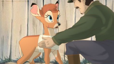 Not All Men, Bambi 3, Deer Cartoon, Bambi Art, Forest Ranger, Disney Theory, Cute Disney Drawings, Disney Crossovers, Deer Art