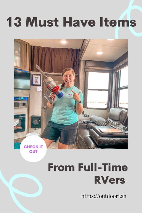 Tv Must Haves, Fifth Wheel Necessities, Rv Living Full Time Must Haves, Full Time Rv Living Essentials, Camper Living Essentials, Fifth Wheel Camper Hacks, Full Time Fifth Wheel Living, Rv Essentials Rv Living, Camper Living Must Haves