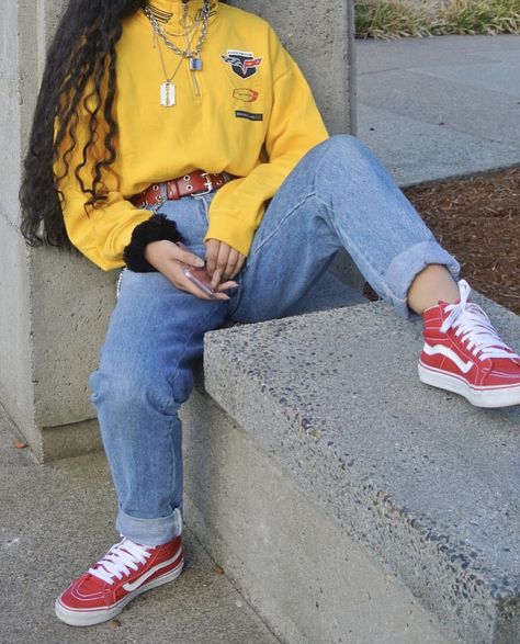 Red Vans Outfit, Cuffed Jeans Outfit, Bisexual Fashion, Bi Fashion, Outfits 2014, Gay Outfit, Gay Fashion, Tumblr Outfits, Ravenclaw