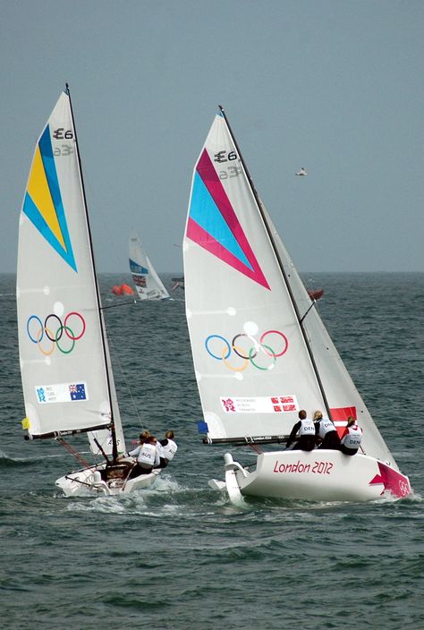 Olympic Sailing Olympic Sailing, Sailboat Racing, Sailing Gear, Yacht Racing, Sail Racing, 2020 Olympics, Sailing Vessel, Photo Competition, Sailing Boat