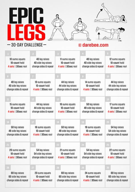 Epic Legs Challenge 30 Day Slim Leg Challenge, 30 Days Legs Challenge Women, Leg Month Challenge, 30 Day Legs And Glutes Challenge, 30 Days Slim Legs Challenge, 30 Day Leg Challenge, 21 Day Leg Sculpting Challenge, Leg Workout Challenge, Legs Challenge