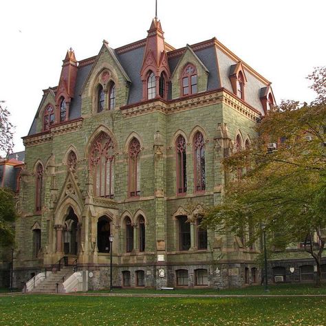 2. We have some of the coolest, spookiest gothic architecture. West Philadelphia, Pennsylvania History, University Architecture, Dream College, University Of Pennsylvania, Center City, English Course, Gothic Aesthetic, College Campus