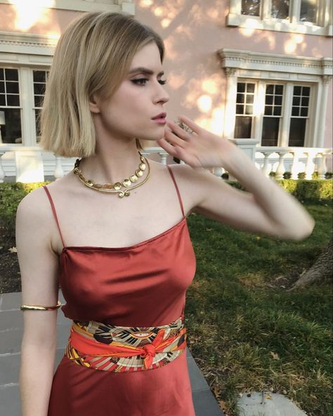 carlson young Carlson Young, Backless Dress, Camisole Top, Log In, Log, Crop Tops, Tank Tops, Women's Top, Instagram