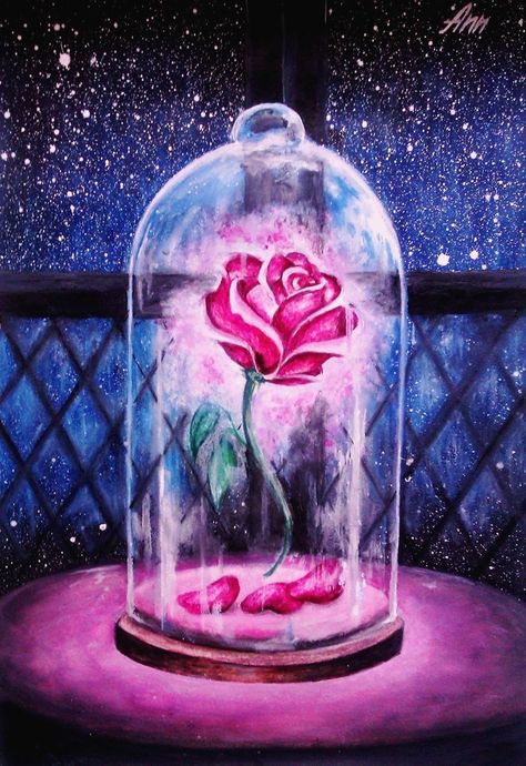 Wallpaper Rosa, Rose In A Glass, Rose Pictures, Pinturas Disney, Diamond Mosaic, Mosaic Diy, Cross Paintings, Art Kits, Rose Painting