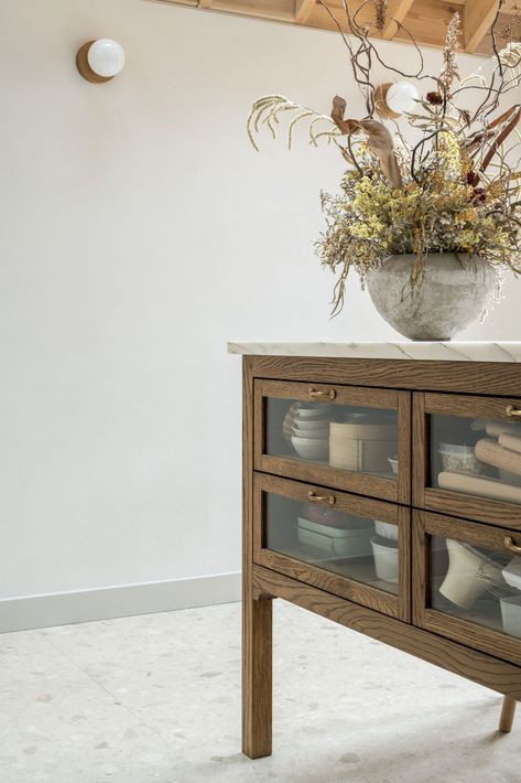 The Venetian Pantry, Venetian Pantry, House Renovation Design, Stoke Newington, Victorian Terrace House, Van Der Straeten, Pantry Kitchen, Rustic Italian, Terrazzo Flooring