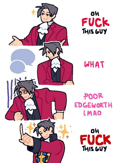 Miles Edgeworth Fanart, Edgeworth Fanart, Edgeworth Ace Attorney, Ace Attorney Miles Edgeworth, Miles Edgeworth, Phoenix Wright, Ace Attorney, Lawyer, Just In Case