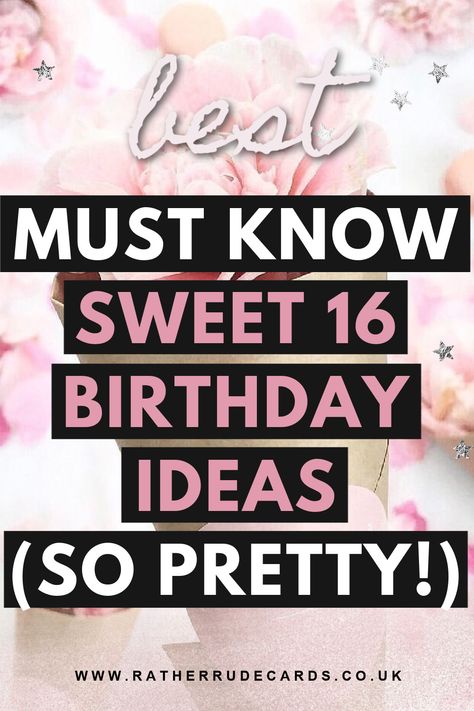 DIY creative sweet 16 birthday party ideas for girls 16th birthday themes ideas Fun Ideas For Sweet 16, Sweet 16 Yard Party Ideas, Sweet 16 Sleepover Decorations, Trendy Sweet 16 Ideas, 16 Birthday Celebration Ideas, Decorations For Sweet 16 Party, Sweet Sixteen Bday Ideas, 16yh Birthday Party Ideas, Sweet 16 Decorating Ideas