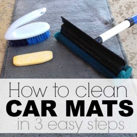 How To Clean Car, Clean Car Mats, Daily Cleaning Routine, Cleaning Painted Walls, Clean Car, Routine Tips, Deep Cleaning Tips, Car Cleaning Hacks, Daily Cleaning