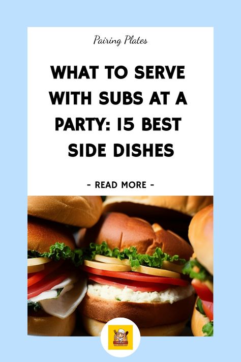 🎉🥪 Looking for the perfect party combo? Check out these 15 Best Side Dishes to serve with subs! 🥗🍟 #PartyFoodIdeas #SubsAndSides #DeliciousCombos What To Serve With Subs At A Party, Sides For Party, Spicy Sriracha Chicken, Chicken Subs, Spicy Buffalo Chicken, Sub Sandwiches, Spicy Tuna, Spicy Shrimp, Bbq Pulled Pork