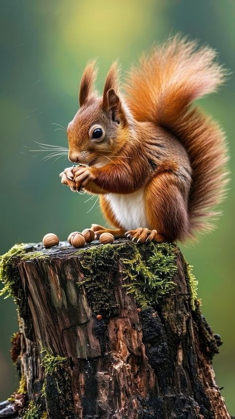 Animal Reference Photos For Drawing, Autumn Aesthetic Photos, Nature Aesthetic Animals, Iphone Wallpaper Sports, Squirrel Aesthetic, Squirrel On Tree, Illustration Squirrel, Squirrel Wallpaper, Squirrel Images