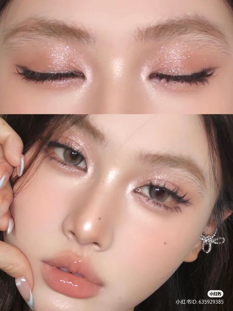 Graduation Look Makeup, Ball Makeup, Cute Eye Makeup, Doll Eye Makeup, Eye Makeup Techniques, Beauty Makeup Tutorial, Ethereal Makeup, Pinterest Makeup, Asian Eye Makeup