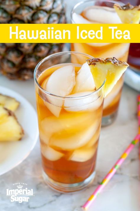 Fruit Tea Recipes, Iced Tea Drinks, Sweet Tea Recipes, Tea Drink Recipes, Drink Recipes Nonalcoholic, Iced Tea Recipes, Refreshing Drinks Recipes, Healthy Drinks Recipes, Lemonade Recipes