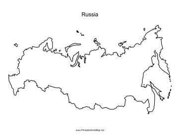 This printable outline map of Russia is useful for school assignments, travel planning, and more. Free to download and print Map Of Russia, World Map Continents, Printable Outline, Russia Map, Diy Science Experiments, Map Tattoos, Map Activities, Geography Map, Asia Map