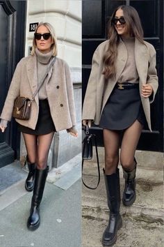 Fall Paris Fashion, Office Autumn Outfits, Outfit Ideas Winter Night Out, Classic Autumn Outfits, Lederhosen Outfit, Winter Fashion Outfits Casual, Europe Outfits, London Outfit, Populaire Outfits