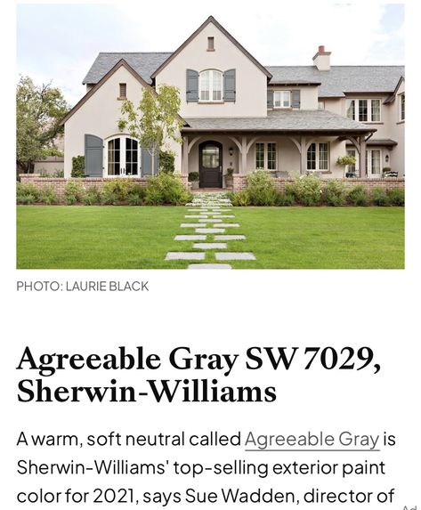 Anew Gray Sherwin Williams Exterior House, Anew Grey Exterior, Sherwin Williams Agreeable Gray Exterior, Agreeable Grey Exterior House, Sw Agreeable Gray Exterior, Agreeable Gray Exterior House, Agreeable Gray Sherwin Williams Exterior, Agreeable Gray Exterior, Grey Stucco House Exterior