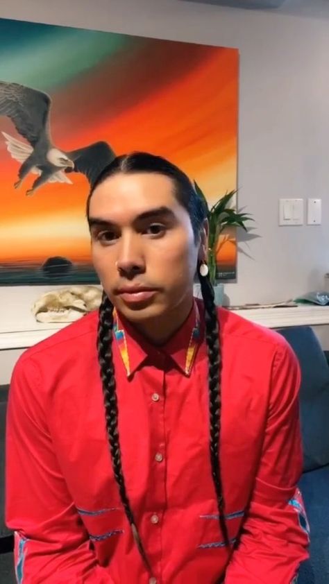 Indigenous Hairstyles, Native Braids, Native American Braids, Men Braids, James Jones, Native American Men, Long Hair Updo, Mens Braids Hairstyles, Mens Braids