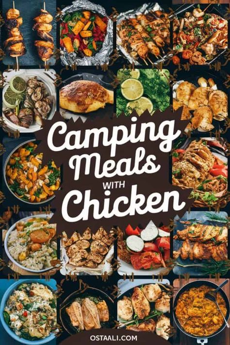 Love cooking outdoors? These delicious camping meals with chicken will make your taste buds dance. From hearty chicken stir-fries to mouthwatering chicken foil packets there's something for everyone. Perfect for campsites or backyard cookouts. Enjoy easy recipes that are fun and family-friendly. Camping never tasted so good!" https://ostrali.com/camping-meals-with-chicken/ Camping Chicken Recipes, Camping Foil Packets, Campfire Foil Packets, Camping Recipes Dinner, Campfire Chicken, Easy Camping Dinners, Chicken Caesar Salad Wraps, Teriyaki Chicken Rice Bowl, Chicken Foil Packets