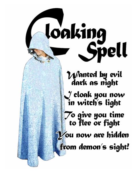 Cloaking Spell, Charmed Spells, Witchcraft Spells For Beginners, Charmed Book Of Shadows, Spells For Beginners, Witchcraft Books, Wiccan Magic, Magic Spell Book, Grimoire Book