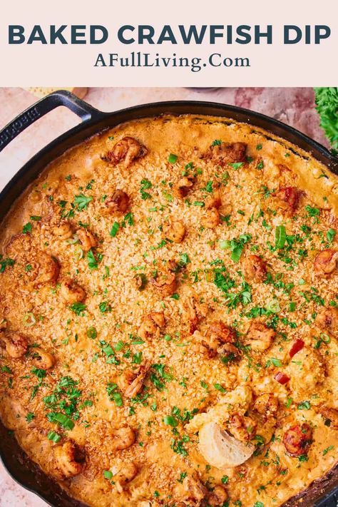 Crawfish Dip Recipes Appetizers, Keto Crawfish Recipes, Crawfish Dip Recipes, Crawfish Risotto, Hot Crawfish Dip Recipe, Crawfish Pistolettes Recipe, Crawfish Queso Dip, Crawfish Casserole, Pistolettes Recipe