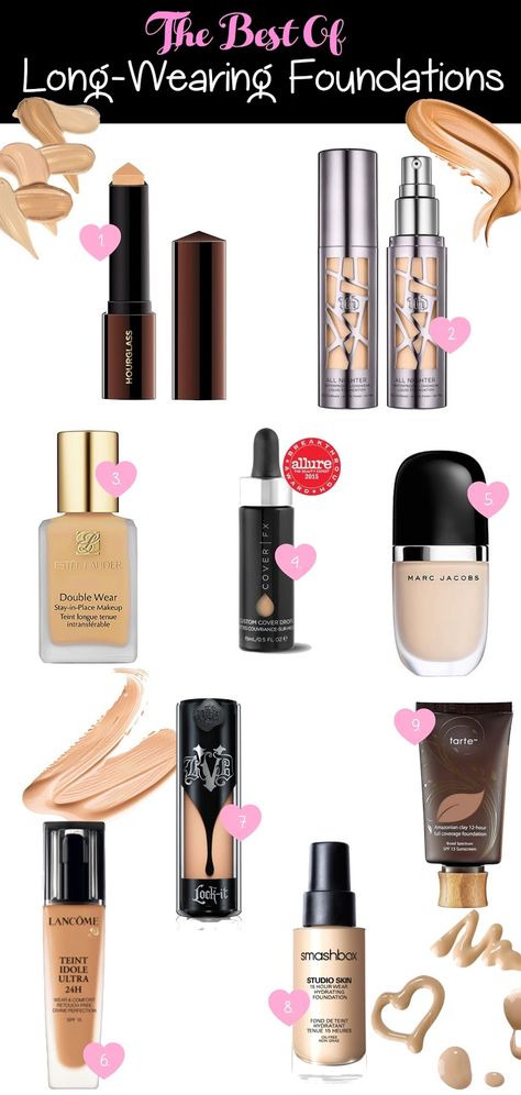 Battle of the Long-Wear Foundations Best Wedding Foundation, Wedding Foundation, Concealer Tricks, Long Wear Foundation, Diy Mascara, Celebrity Beauty Secrets, Foundation For Oily Skin, Makeup Christmas, Foundation Routine