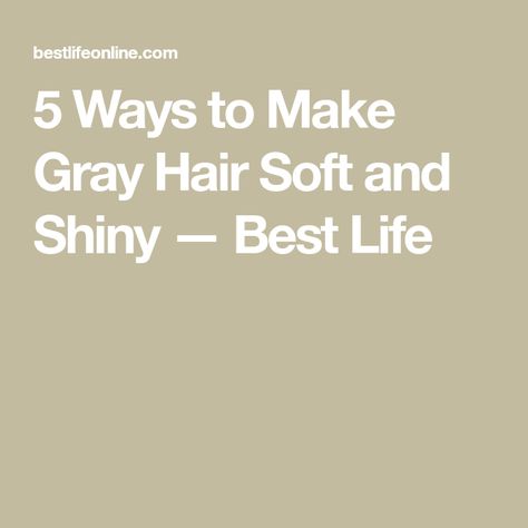 Hair Shine Products, Shimmer Lights Shampoo, Hair Smoothie, Bleaching Hair, Grey Hair Care, Grey Hair Looks, Shampoo For Gray Hair, Purple Shampoo And Conditioner, Salt And Pepper Hair