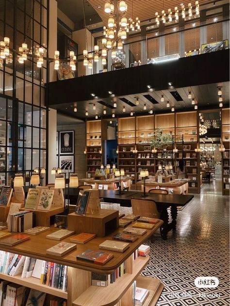 Tony Chi, Bookstore Design, Library Lamp, Executive Lounge, Store Entrance, Library Cafe, Bookstore Cafe, Chinese Interior, Bakery Kitchen