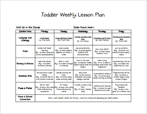 Toddler Lesson Plan Template – 10+ Free Sample, Example, Format Download! | Free & Premium Templates Toddler Lesson Plans Template, Preschool Weekly Lesson Plans, Daycare Lesson Plans, Weekly Lesson Plan, Preschool Lesson Plan Template, Weekly Lesson Plan Template, Lesson Plan Format, Fall Lesson Plans, Lesson Plan Examples