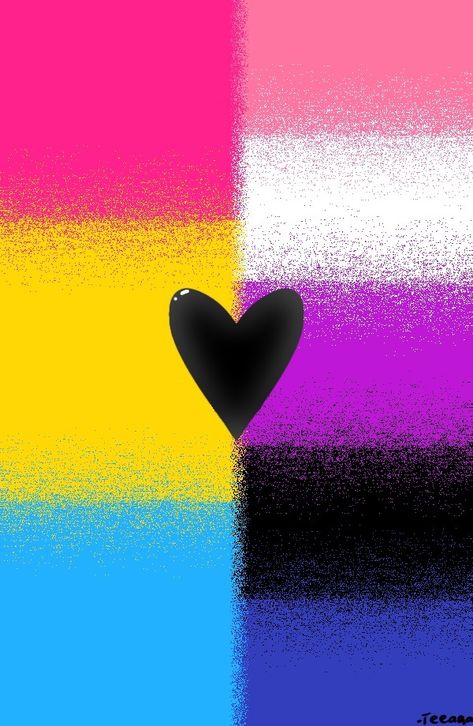 A pansexual and gender-fluid wallpaper! Pansexual Aesthetic, Pride Aesthetic, Genderfluid Pride, Pansexual Flag, Wallpaper Cave, Aesthetic Wallpaper