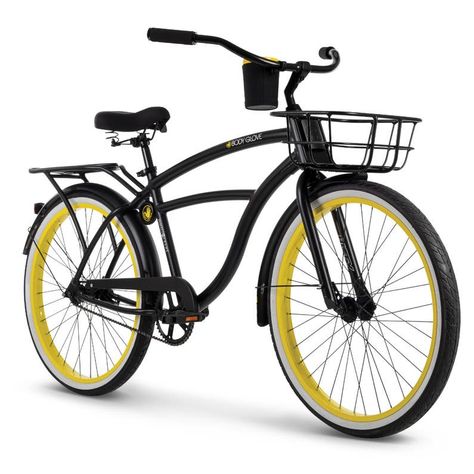 Mens Cruiser Bikes, Beach Cruiser Bicycles | Huffy Matte Black Bike, Beach Cruiser Bicycle, Cruiser Bikes, Beach Cruiser Bike, Women Bike, Mens Beach, Single Speed Bike, Beach Cruiser Bikes, Retro Bicycle