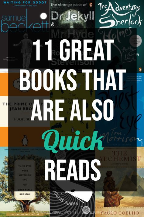 Best Short Novels To Read, Best Short Books To Read, Good Short Books To Read, Good Short Books, Short Novels To Read, Short Books To Read, Quick Reads Books, Scariest Books, Classics To Read