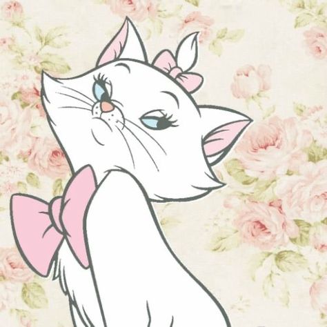 Marie Cat, Gata Marie, Marie Aristocats, Disney Animals, Arte Disney, Disney Addict, Old Disney, Disney Lover, Disney Dream